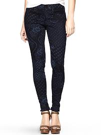 1969 printed legging jeans