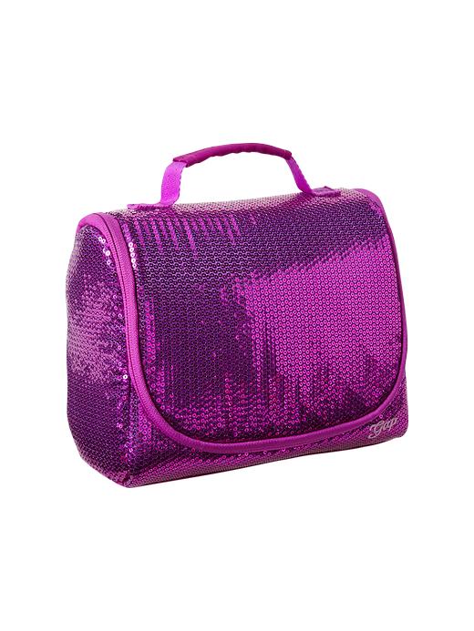 Image number 3 showing, Sequin print lunch bag