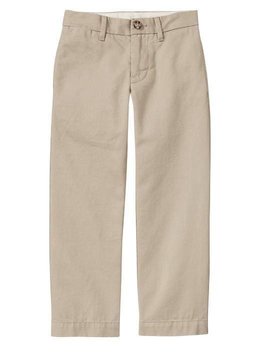 Image number 1 showing, GapShield flat front pants