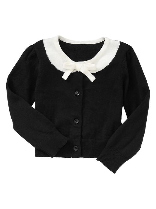 View large product image 1 of 1. Bow cardigan