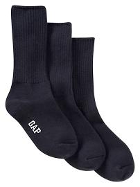 Logo crew socks (3-pack)