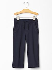 Jersey knit pants