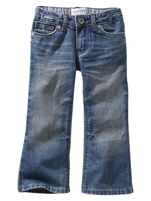 Image number 1 showing, Boot cut jeans (faded medium wash)