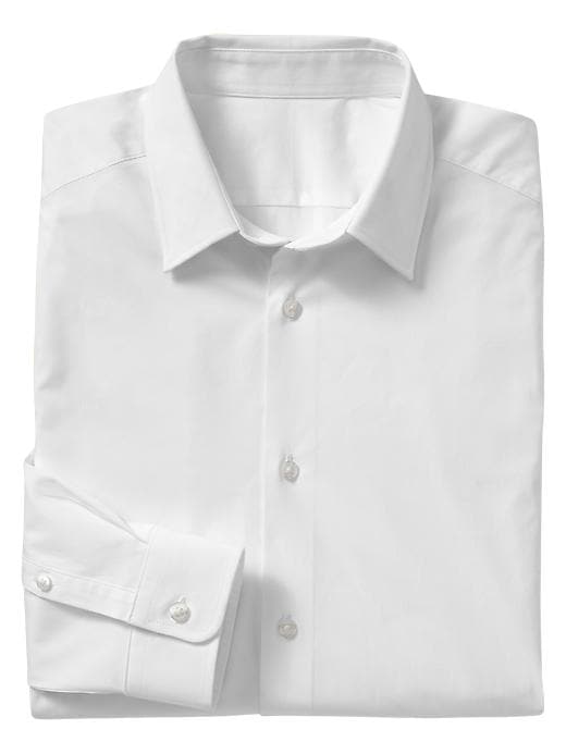 View large product image 1 of 1. Stretch true wash poplin shirt (slim fit)