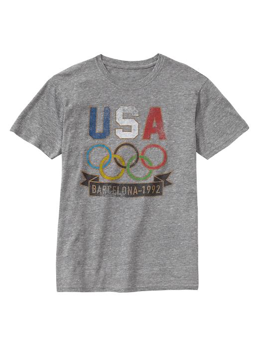 View large product image 1 of 1. Olympic vintage T (Barcelona)
