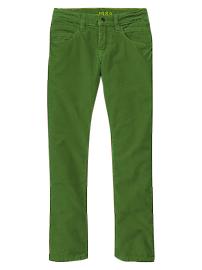 Straight corduroy pants