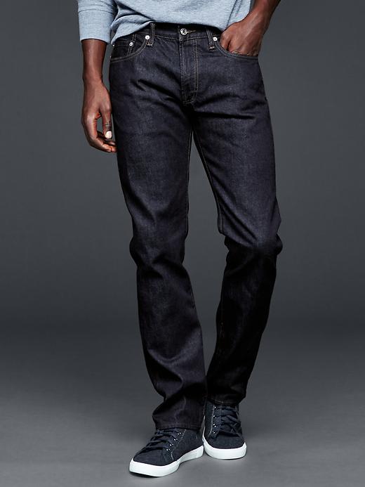 Image number 1 showing, 1969 slim fit jeans (resin rinse wash)