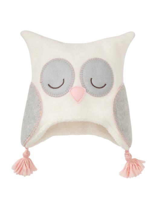 View large product image 1 of 1. Pro Fleece owl hat