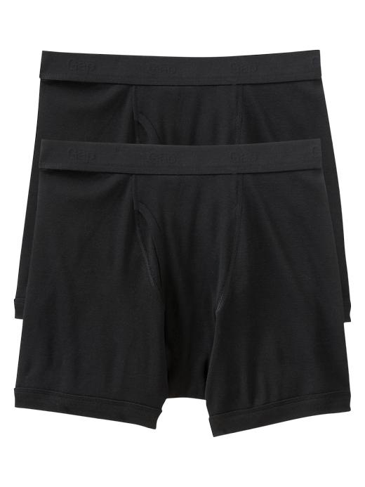 Gap Mens Black Classic Boxer Briefs 2-Pack