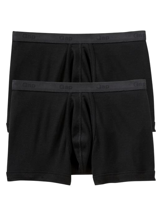 Gap Mens Black Lowrise Boxer Briefs 2-Pack