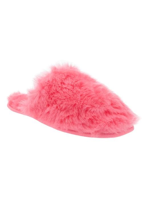 Image number 4 showing, Fur slippers