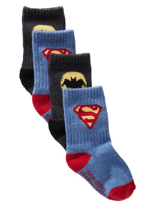 Image number 3 showing, Junk Food&#153 superhero socks (2-pack)
