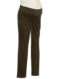 Demi panel ankle zip skinny pants