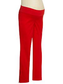 Demi panel ankle zip skinny pants