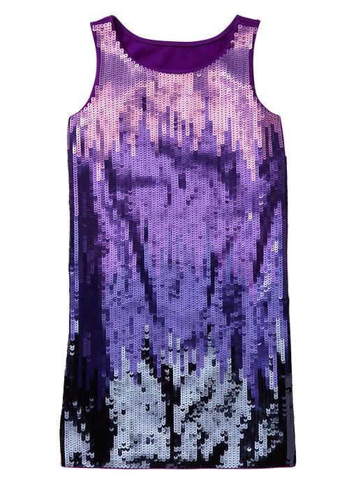 View large product image 1 of 1. Ombre sequin dress