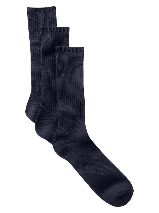 View large product image 1 of 1. Crew socks (3-pack)