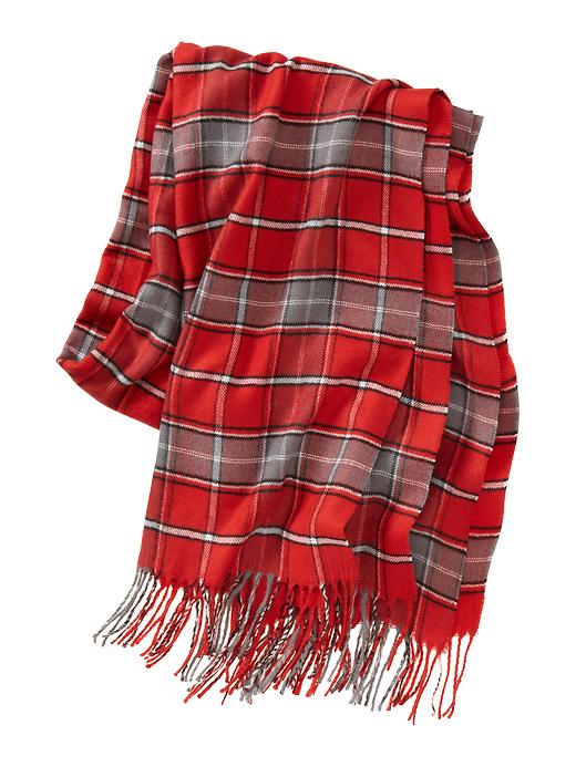 View large product image 1 of 1. Tartan plaid scarf