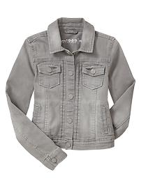 Denim jacket (gray wash)
