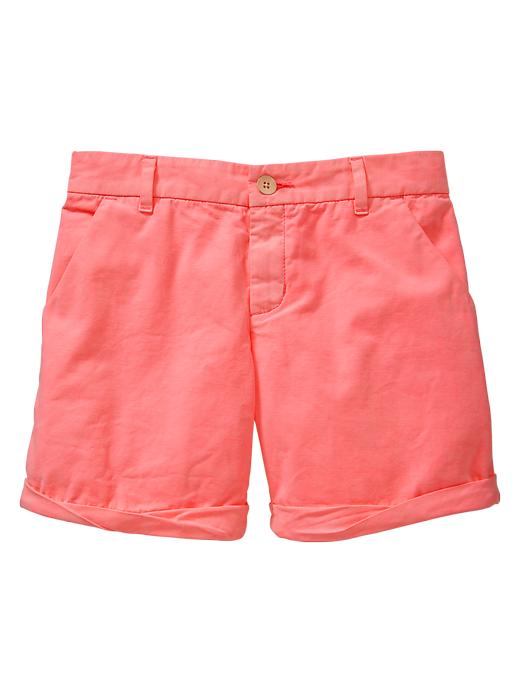 View large product image 1 of 1. Neon twill shorts