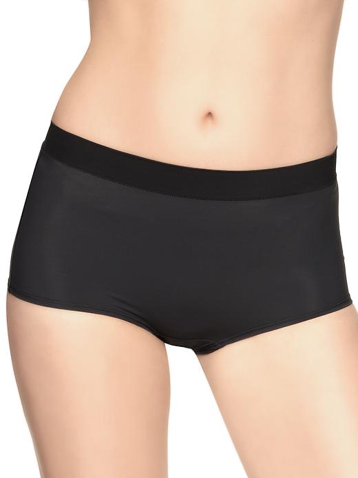 View large product image 1 of 1. Smoothing high-waist girl shorts