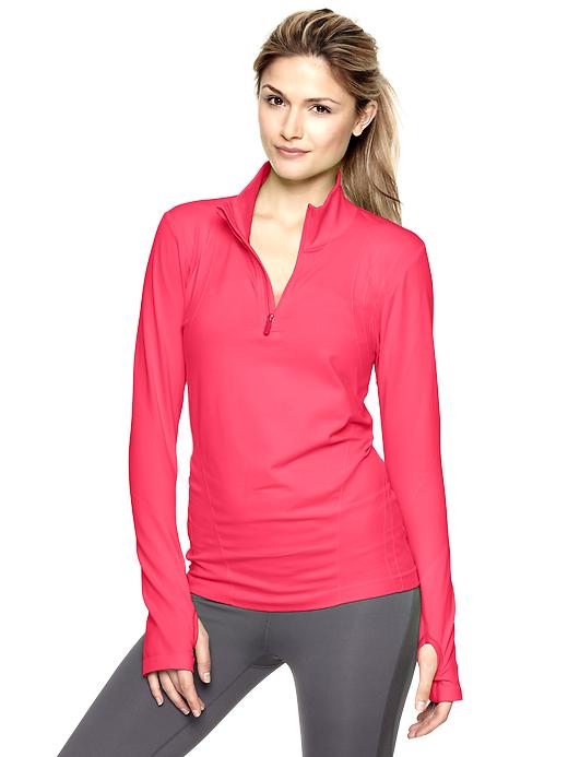 View large product image 1 of 1. GapFit Motion half-zip pullover
