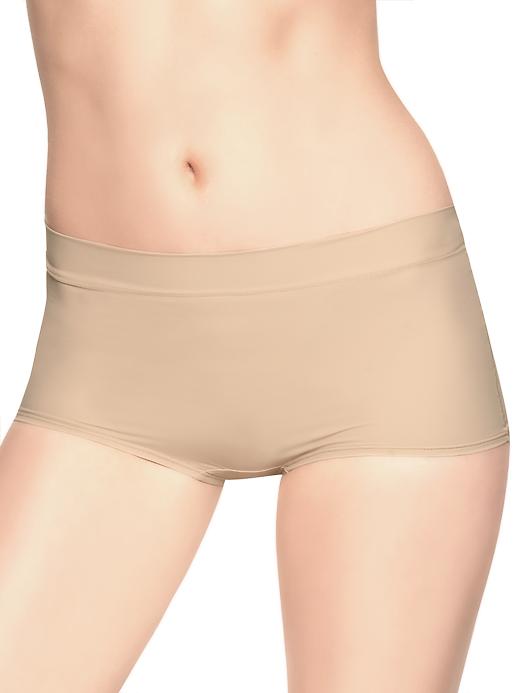View large product image 1 of 1. Smoothing high-waist girl shorts