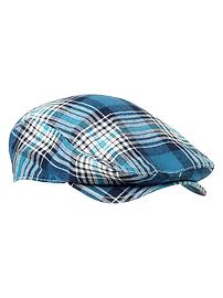 Plaid driver cap