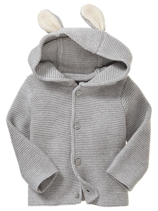 View large product image 1 of 1. Peter Rabbit&#153 garter-stitch cardigan