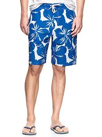Hibiscus board shorts