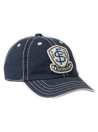 Logo patch baseball hat