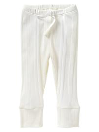 Organic ribbed pants