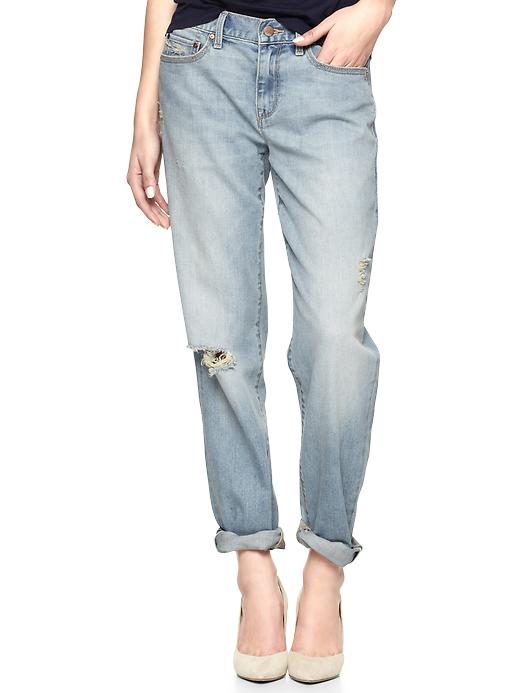 Gap 1969 Destructed Sexy Boyfriend Jeans