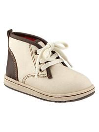 Chukka canvas sneakers