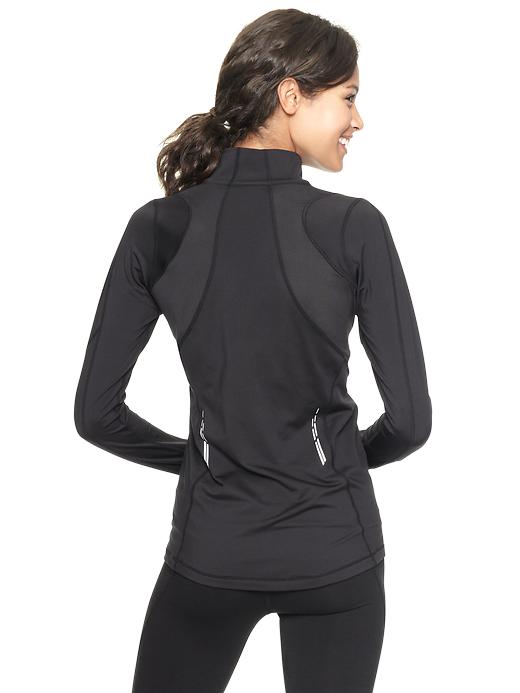 View large product image 2 of 2. GapFit half-zip running pullover