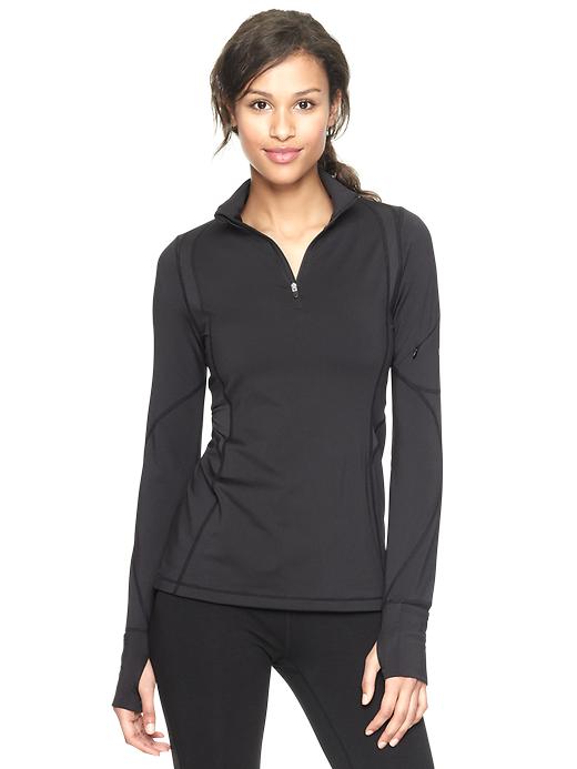 View large product image 1 of 2. GapFit half-zip running pullover