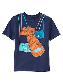 Bold graphic T