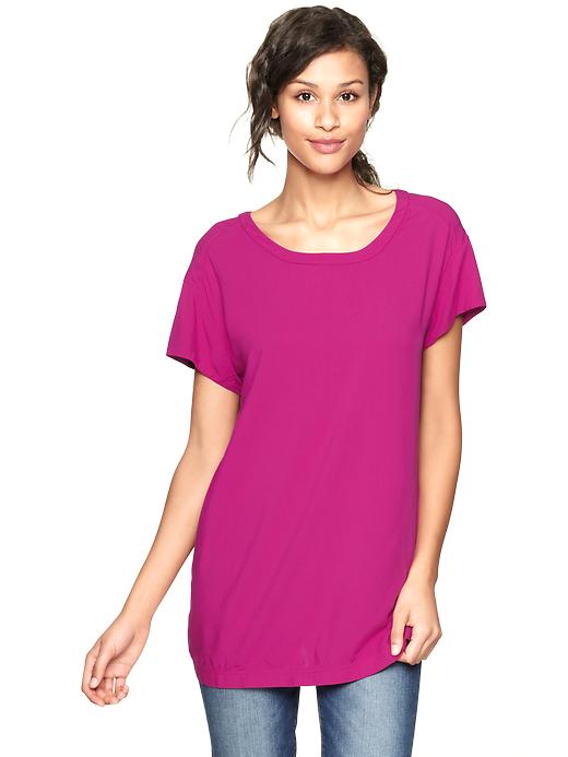 View large product image 1 of 1. Scoop drop-shoulder T