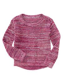 Multi-color marled sweater