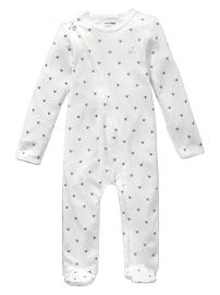 Favorite footed zip one-piece