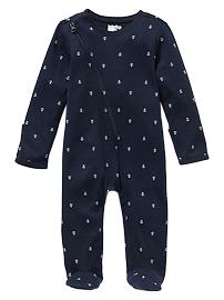 Favorite footed anchor one-piece