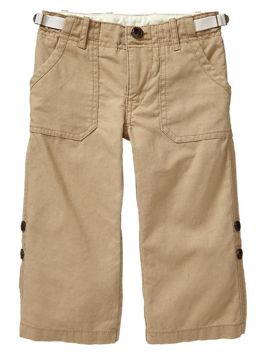 Image number 3 showing, Convertible linen pants