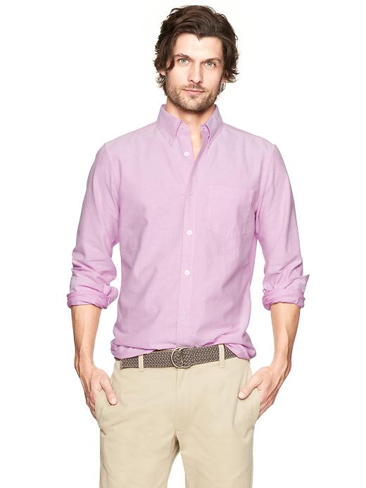 Image number 9 showing, Modern Oxford solid shirt