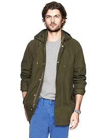 Cotton parka jacket