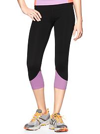 GapFit gFast power colorblock capris