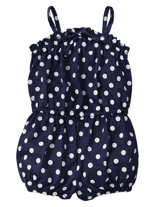 View large product image 1 of 1. Dot romper