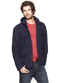 Four-pocket fatigue jacket
