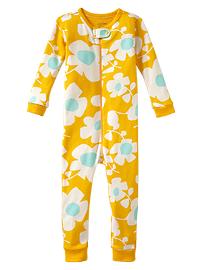 Daisy print sleep one-piece