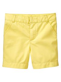 Neon Bermuda shorts