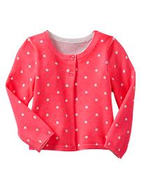Neon dot cardigan