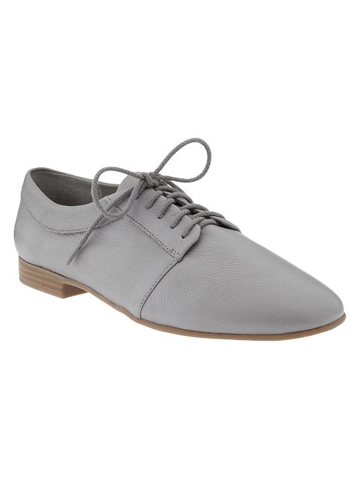 View large product image 1 of 1. Lace-up oxfords